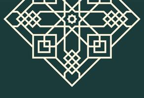 abstract geometric background with squares, an islamic design with geometric shapes vector