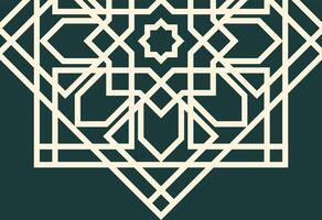 an abstract geometric design in the shape of a diamond vector