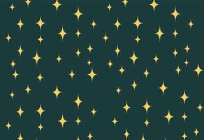 abstract shapes background, abstract geometric background, gold stars on a dark green background vector