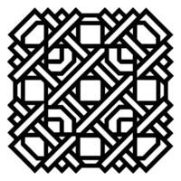 an abstract design with a square pattern vector