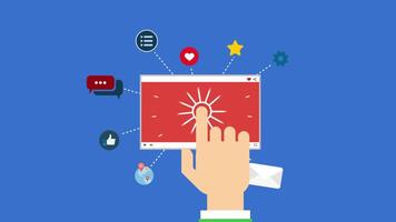 Online Learning Through Videos 2D Motion Graphics Animation
