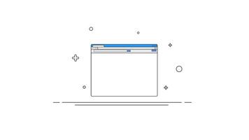 verificação e selecionando façam listas em uma computador 2d movimento gráficos animação video