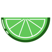 green lemon illustration png