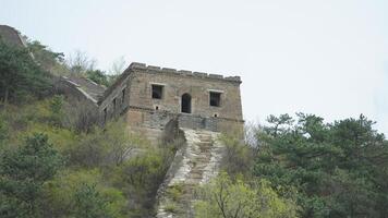 The watching tower on the great wall photo
