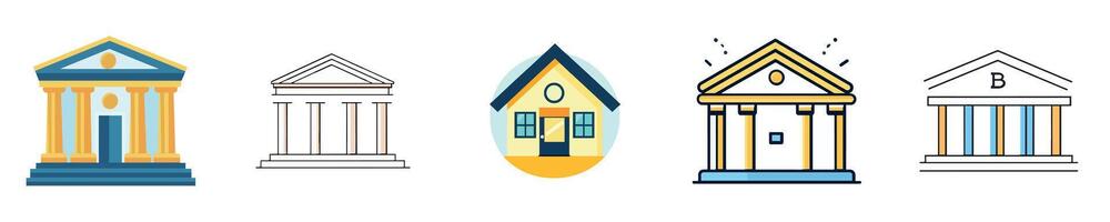 Building Structure Home Design and Architectural Details vector