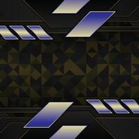Tech background with neon stripes. vector