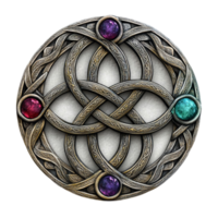 Celtic Knot Pattern Isolated on Transparent Background png