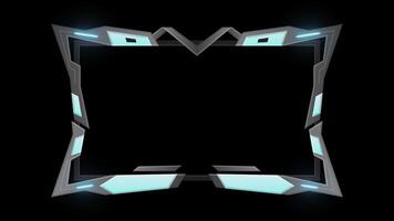 Sharp Stream Overlay twitch overlay Game Overlay transparent background video