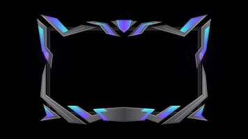Blue Helmet Stream Overlay twitch overlay Game Overlay transparent background video