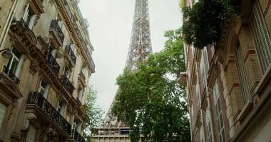 The eiffel tower in paris video