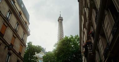 The eiffel tower in paris video