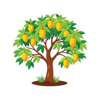 Mango Tree Design 1 vector
