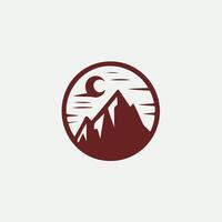 Summit Rock Climbing logo vector