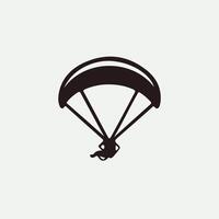 Aero Glide paragliding logo vector