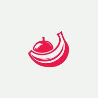 Sweet Tropics fruit design vector