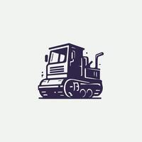 Power Force Compactor Compactor design vector