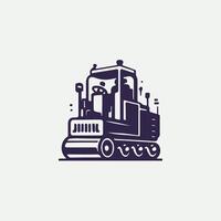 Pro Compaction Compactor design vector
