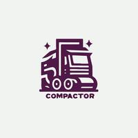 Total Compactor Compactor design vector