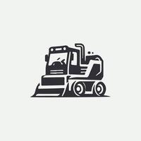 Compact Press Compactor design vector