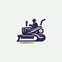 Heavy Duty Trencher Trencher design vector