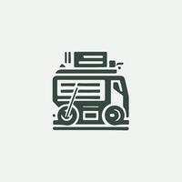 Compaction King Compactor design vector