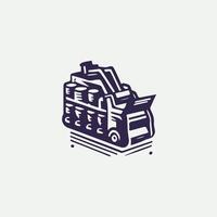 Compaction Force Compactor design vector