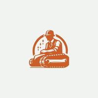 Deep Dig Trencher Trencher design vector