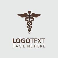 Caduceus Essence X Caduceus Symbol design vector
