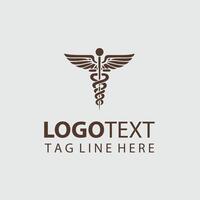 Winged Valor X Caduceus Symbol design vector
