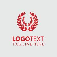 Laurel Summit X Laurel Wreaths design vector