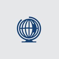 Globe Fusion Globe design vector
