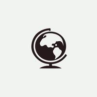 Orbital Pulse Globe design vector