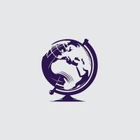 World Net Globe design vector
