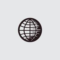 Globe Navigator Globe design vector
