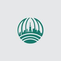 Globe Wave Globe design vector