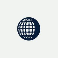 Global Link Globe design vector