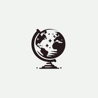 Global View Globe design vector