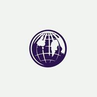 Sphere Tech Globe design vector