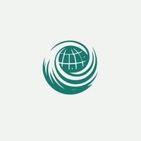Terra Globe Globe design vector