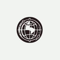 Globe Rover Globe design vector