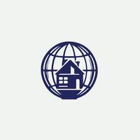 Global Flow Globe design vector