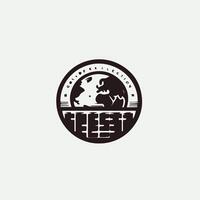Globe Cycle Globe design vector