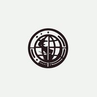 Earth X plorer Globe design vector