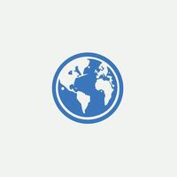 Earth Path X Globe design vector