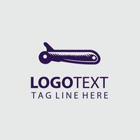 Timeless Edge Straight Razors Design vector