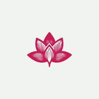 Linear Lotus Visions design vector