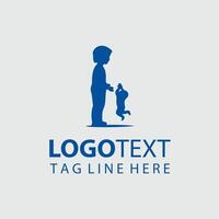 Dreamy Outline Child silhouette Design vector