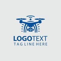 Sky Flare drone logo vector