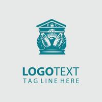 Timeles Classical Column Design vector