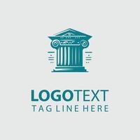 Elegant Classical Column Design vector